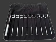 9 Stake Anchoring Kit for Camping Fishing Hiking and Soccer Nets