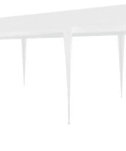 Party Tent 9.8’X29.5′ Pe White 1Ps 6.6′-Eave Height from The Ground