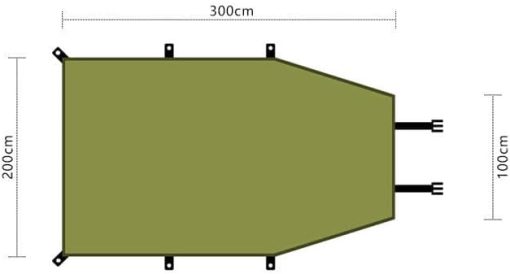 Camper Shade Awning Canopy Kit for Packard Caribbean Clip and More - Image 2