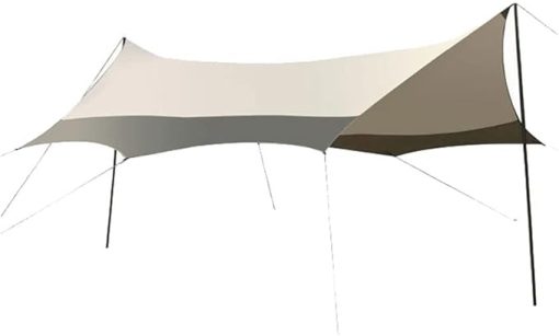 Waterproof Camping Tent Tarp and Sun Canopy for Outdoor Use - Image 2