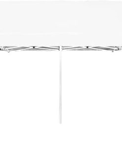 Perfect Outdoor Shade with Professional Folding Party Tent, Heavy-Duty Aluminum Frame, 19.7’x9.8′, Waterproof and Easy to Store, White 2