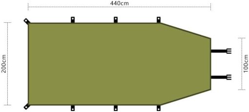 Camper Shade Awning Canopy Kits for AMC Models Waterproof Easy Set Up - Image 2