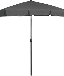 JCSD Beach Parasol with Tilting Feature and Durable Polyester Fabric 2