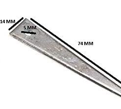 Heavy Duty 500 x 75MM Vine Eye Ground Pegs Rust Proof Steel 2