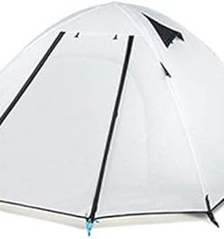 Portable Waterproof Outdoor Camping Tent in Green and White
