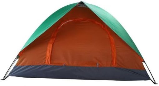 Two Person Double Door Camping Dome Tent Lightweight Outdoor Use