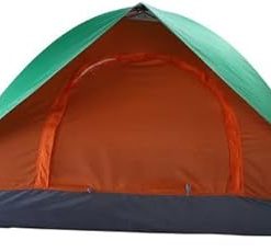 Double Door Camping Dome Tent for Two with Waterproof Protection