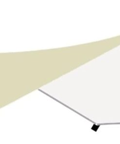 Hexagonal Waterproof Tent Tarp for Camping and Travel 330 x 400 cm