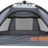 Night Cat Backpacking Tent with Inflatable Sleeping Pad for One 4