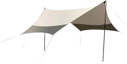 Camping Tent Tarp Outdoor Waterproof Sun Shade and Picnic Canopy - Image 2