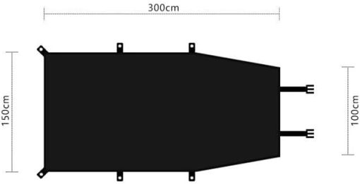 Camper Shade Awning Canopy Kits for Jaguar Models Waterproof Easy Setup - Image 2
