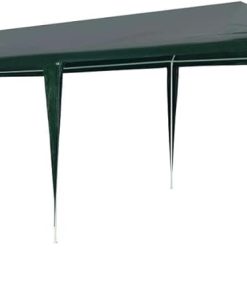 Spacious and Durable Outdoor Party Tent, PE Green Canopy, Easy Assembly, Water-Resistant Design, 9.8’x19.7′
