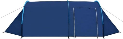 Waterproof Family Camping Tent for 4 People Easy Setup Navy Blue - Image 2