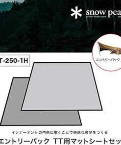 Snow Peak Entry Pack Tt Mat Set 250 One H Quality Outdoor Gear 2