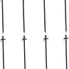 YARNOW Outdoor Gear Fluorescent Nail Tent Accessory Set of 6 Stakes 4