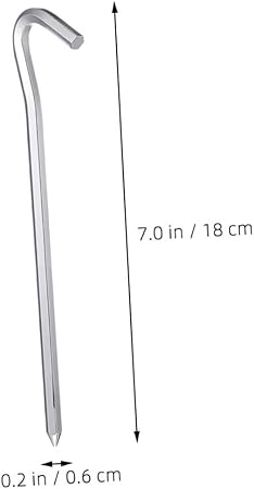 Heavy Duty Aluminum Tent Stakes 30pcs Weatherproof Ground Pegs 2 Heavy Duty Aluminum Tent Stakes 30pcs Weatherproof Ground Pegs - Image 2