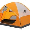 10 x 10 ” Pop Up Height Adjustable Canopy Tent Sun Protection Waterproof Instant Shelter Portable Folding Canopy with Ropes Stakes Roller Carry Bag, Blue 3