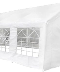 Durable Outdoor Party Tent with Steel Frame and Water-Resistant Canopy