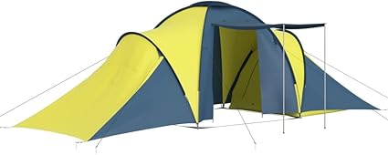6-Person Camping Tent Quick Setup with Mosquito Net and Ventilation 2 6-Person Camping Tent Quick Setup with Mosquito Net and Ventilation - Image 2