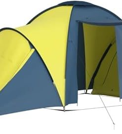 Spacious Waterproof 6 Person Tent with 2 Compartments Easy Setup 2