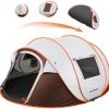 2 Pcs Outdoor Camping Fiberglass Tent Pole Support Frame Kit 4