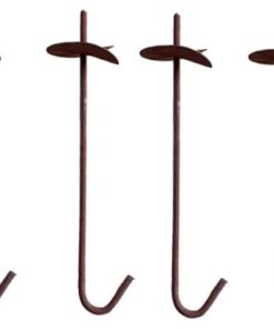 Garden Anchor Stakes for Greenhouses and Tents Heavy Duty Set
