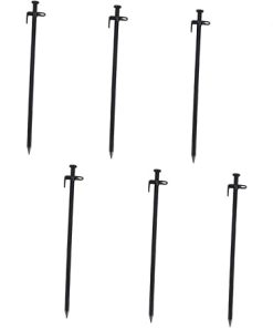 Outdoor Camping Tent Stakes 30cm Long Steel Nails – Durable Ground Pegs