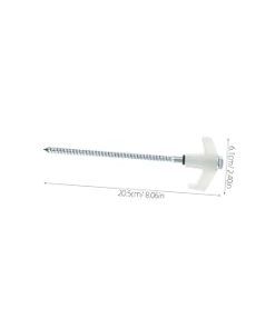 ABOOFAN Heavy Duty 12mm Spiral Camping Stakes for Beach Tents 2