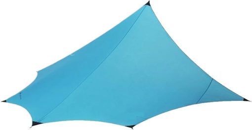 Ultralight Waterproof Hexagonal Camping Tarp Canopy 15D Nylon