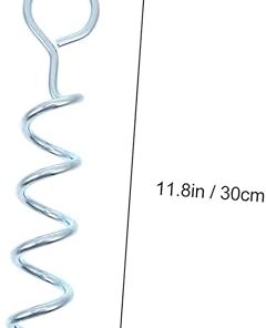 Heavy Duty Tent Stakes for Camping and Beach Durable Iron Anchors 2