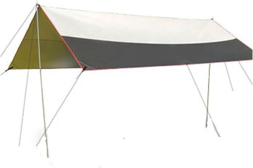 Camping Tarp 3x4m Waterproof Tent Shelter Large Sun Canopy Outdoor