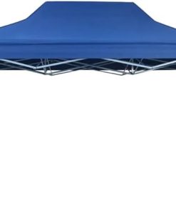 Professional Folding Party Tent 9.8’X13.1′ Steel Blue 1Ps 7.7′-Eave Height from The Ground 2