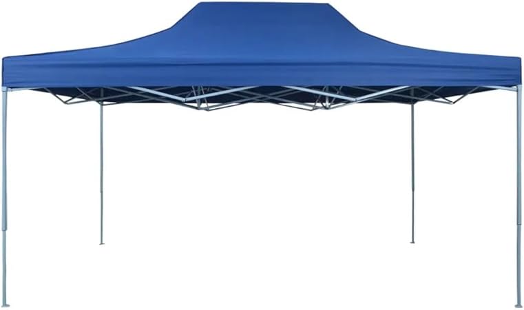 Professional Folding Party Tent 9.8’X13.1′ Steel Blue 1Ps 7.7′-Eave Height from The Ground 2 Professional Folding Party Tent 9.8'X13.1' Steel Blue 1Ps 7.7'-Eave Height from The Ground - Image 2