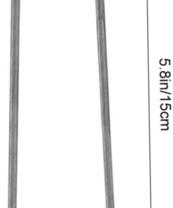 VOSAREA 50Pcs Garden Stakes Durable Ground Nails for Tent and Turf 2