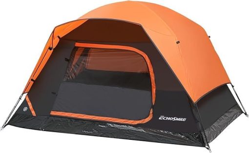 Spacious Waterproof Camping Tent for Families Couples Quick Setup