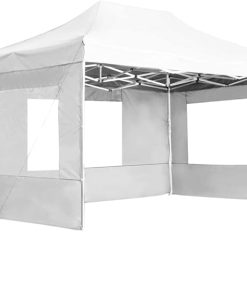 Durable Waterproof Folding Party Tent with Aluminum Frame for Events 2