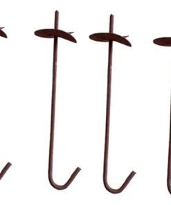 Merryhapy 6pcs Ground Pile Anchors for Greenhouse Gardening Use