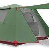 KAZOO 4 Person Waterproof Camping Tent Easy Setup with Sun Shade