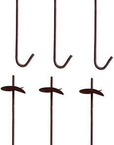 VOSAREA Heavy Duty Spiral Ground Anchors for Greenhouses Easy Drive