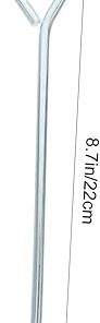 Totority Iron Tent Pegs for Sand Camping Outdoor Accessory Pieces 2