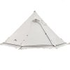 8 Pack Titanium Tent Stakes Ultra Lightweight Durable Camping Gear 3