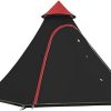 Waterproof Pyramid Tent for 4-6 People Ideal for Family Camping Trips 4