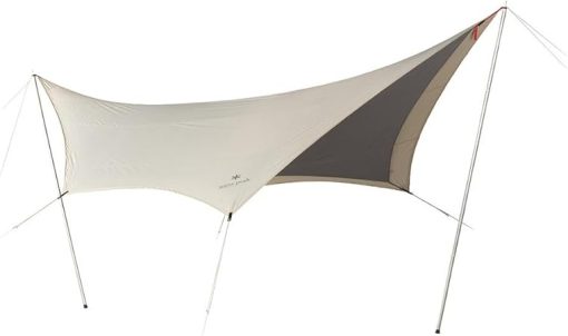 Snow Peak Takibi Tarp Hexa Set Waterproof Camping Tarp for Outdoor Use