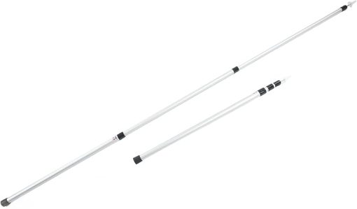 Adjustable Telescopic Camping Tent Sticks 95-235 Cm Aluminum Rods - Image 2