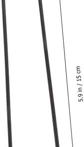 SUPVOX 50 Metal U-Shaped Ground Stakes for Easy Landscape Installation 2