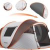 VINGLI 10 Person Large Camping Tent Family Cabin Waterproof Dark Grey 3