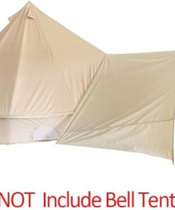 Unistregh Bell Tent Awning Canopy Sunshade Tarp for Camping Travel 2