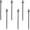 Totority Iron Tent Pegs for Sand Camping Outdoor Accessory Pieces 3