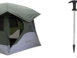 Gazelle Tents T4 Hub Tent 4-Person Waterproof Easy 90 Second Set-Up