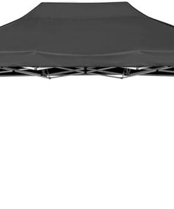 Professional Folding Party Tent, Outside Canopy Tents for Outdoor Camping Canopy Sun Room Suitable for Sporting Events Business Exhibitions Weddings Parties Aluminum 14.8’x9.8′ Anthracite 2